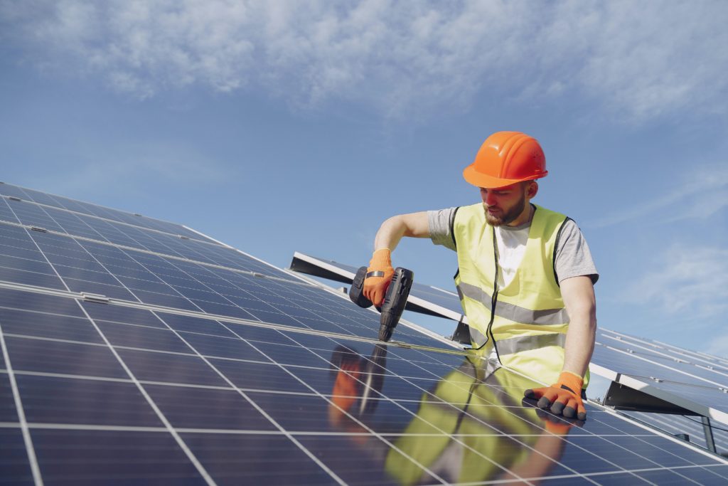 Home solar installation