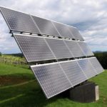 Ground mount home solar