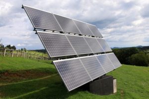 Ground mount home solar